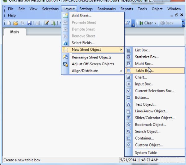 Buffer Load Statement in QlikView